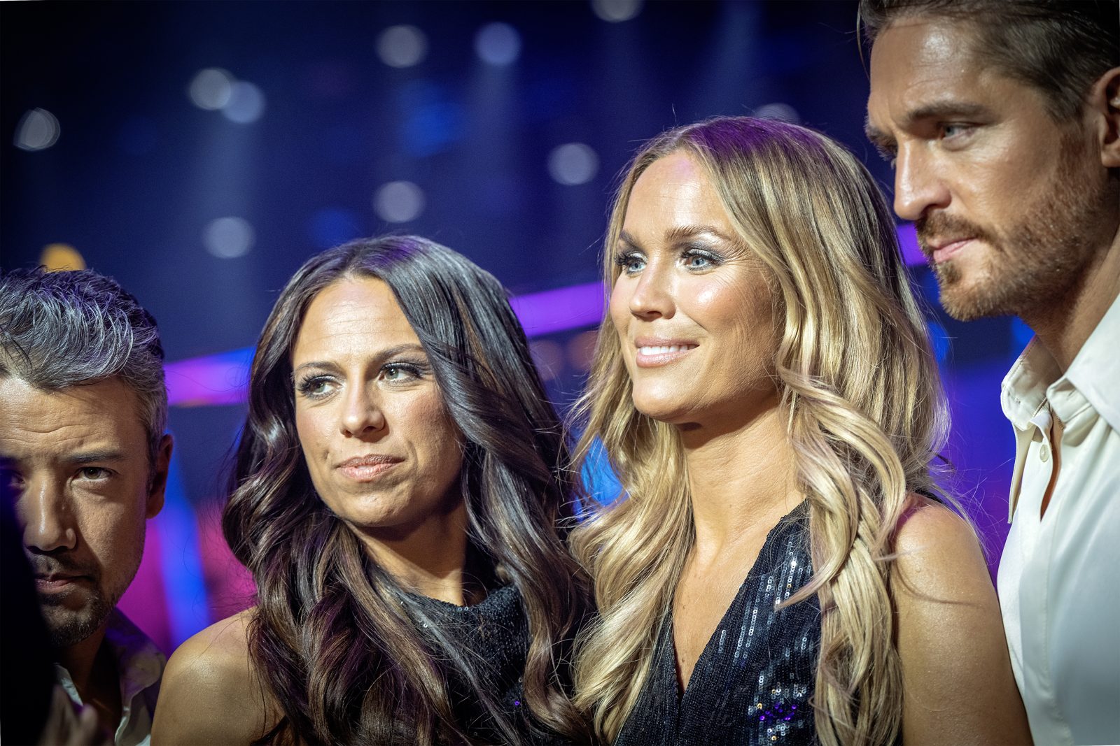A*Teens at the Melodifestivalen 2026 press conference in Linköping, alternate angle