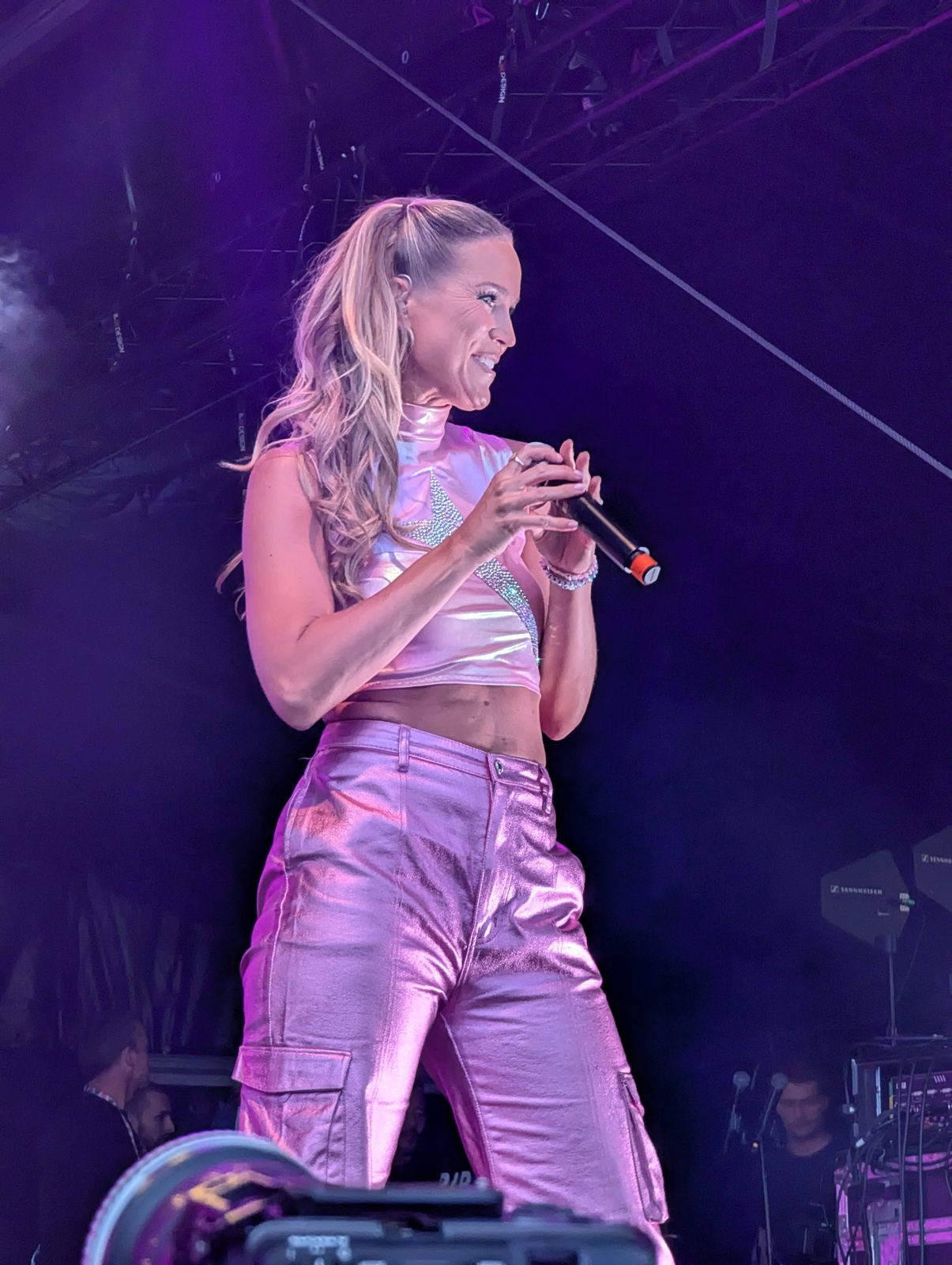 A*Teens member singing on stage in Oslo, 2025